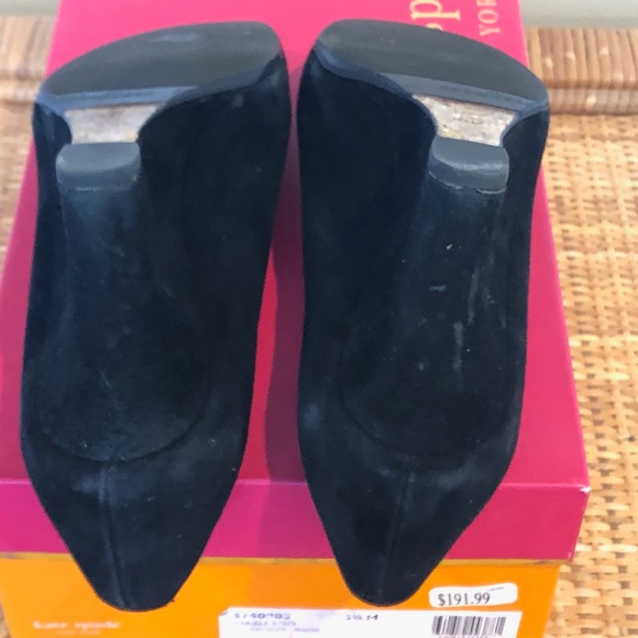 💖✨🎉 HOST PICK 💖✨🎉  Kate Spade Marli Too Suede Wedges 6.5M GUC - Picture 5 of 5